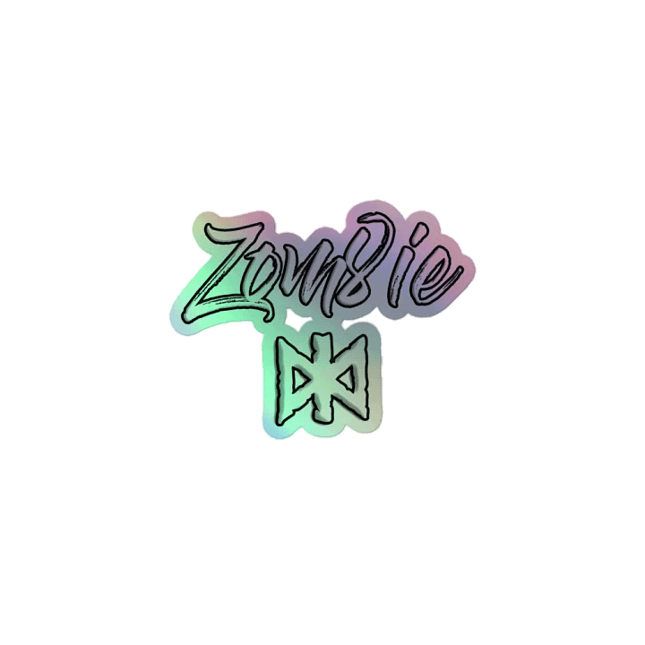 Ethereal Zombie Script Sticker Set product image (1)