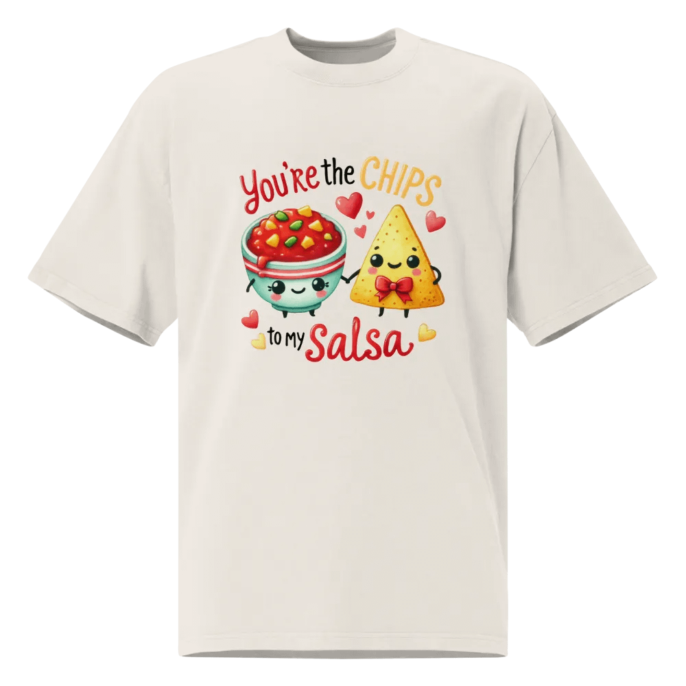 Chips to my Salsa - Word Pun Oversized Tee product image (3)