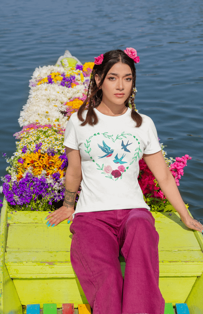 3 Birds & 3 Roses Unisex T-shirt product image (1)