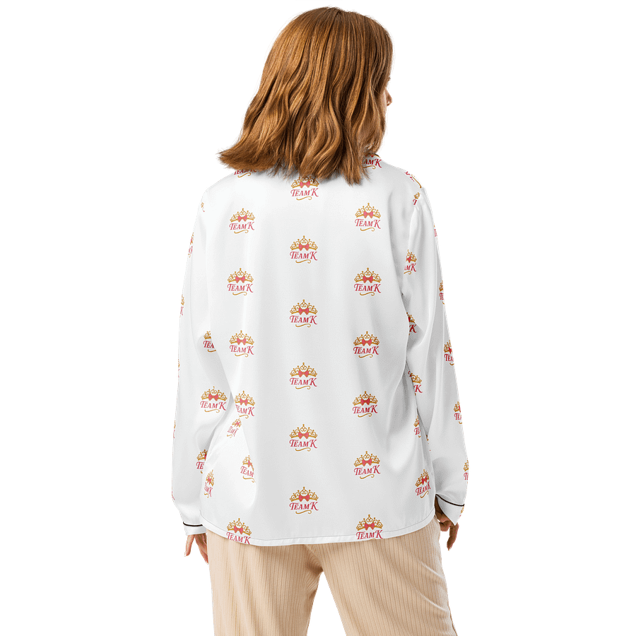 Team K (V-1) Women's Long Sleeve Pajama Top product image (2)
