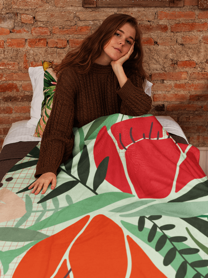 Floral Summer Blanket product image (1)