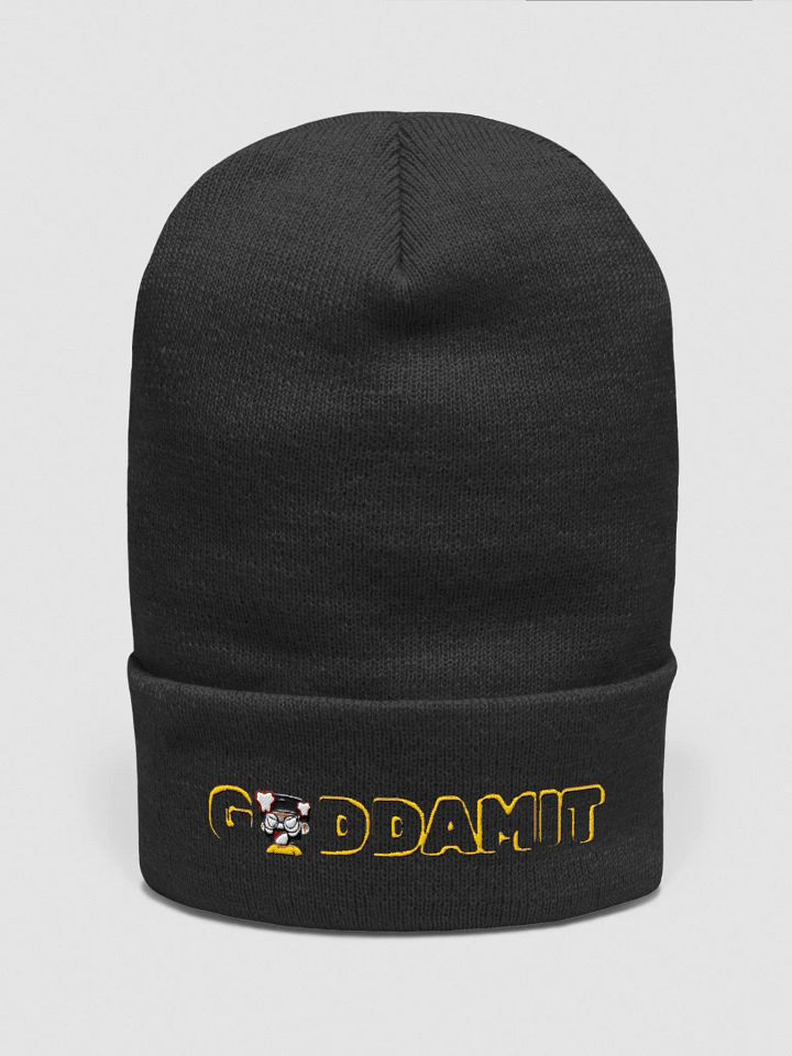 Goddamit Beanie - Lined version product image (4)