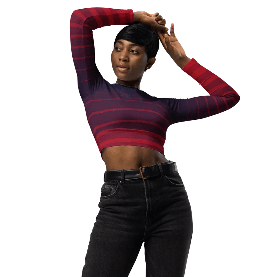 Gradient Horizon Eco Crop Top product image (3)