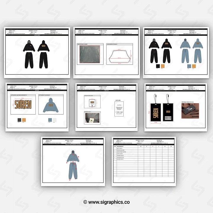 Adobe Illustrator Techpack Template product image (2)