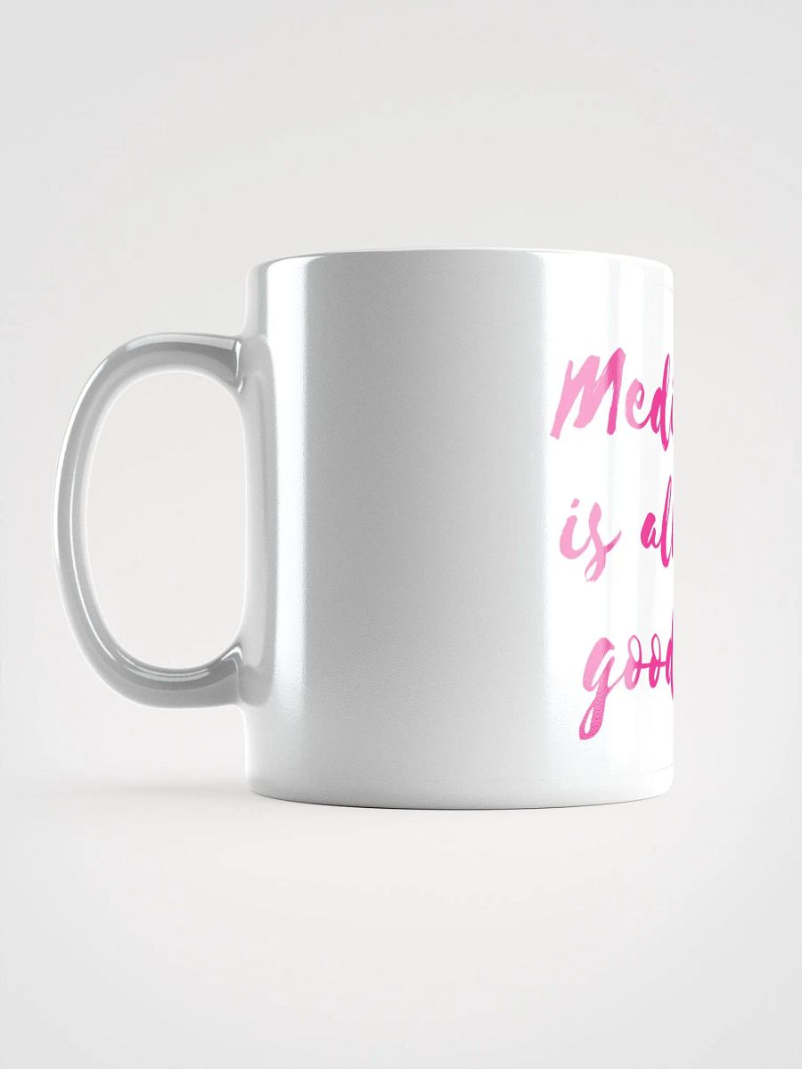 Meditation Magic White Glossy Mug product image (6)
