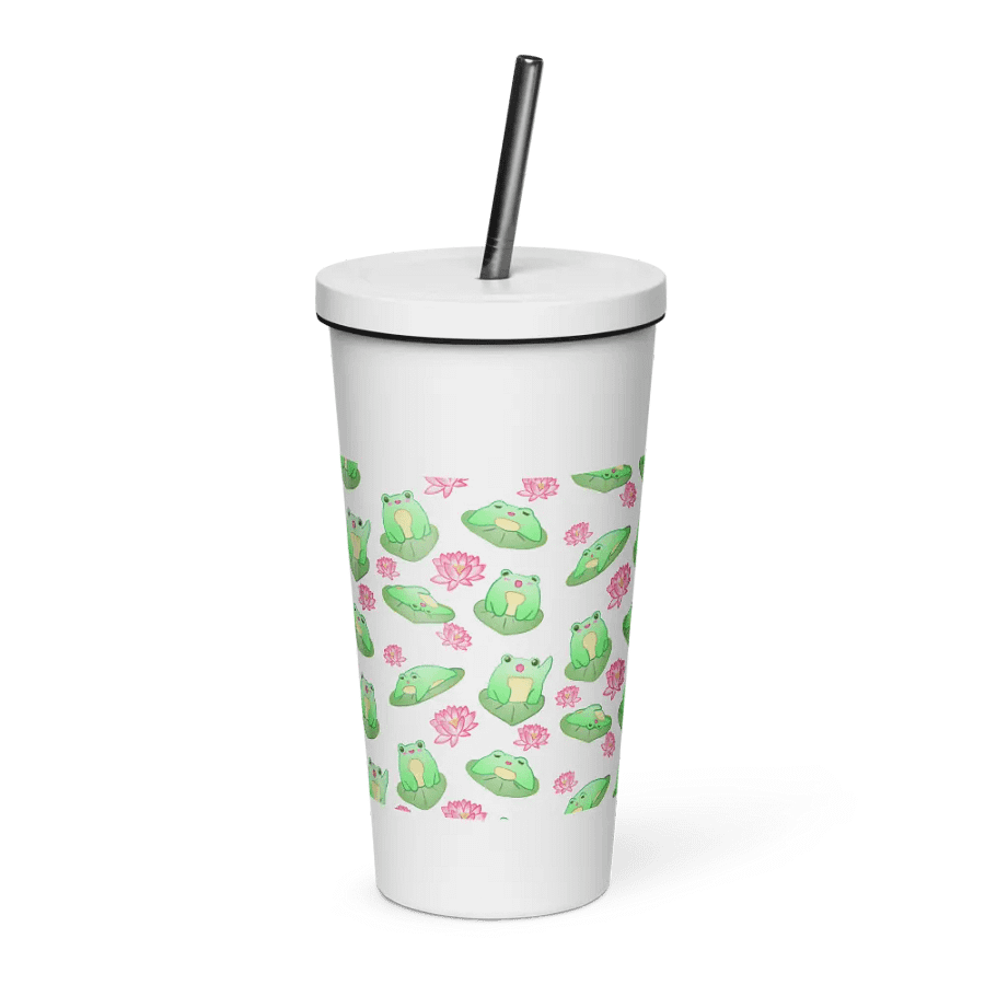 Kawaii Froggie Stainless Steel Tumbler product image (3)