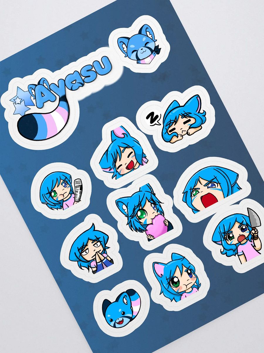 Ayasu Emote Stickers product image (1)