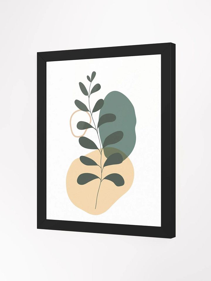 Minimalist Botanical Bliss Framed Poster product image (31)
