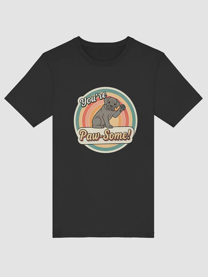 Paw-Some Puppy Retro T-Shirt product image (7)