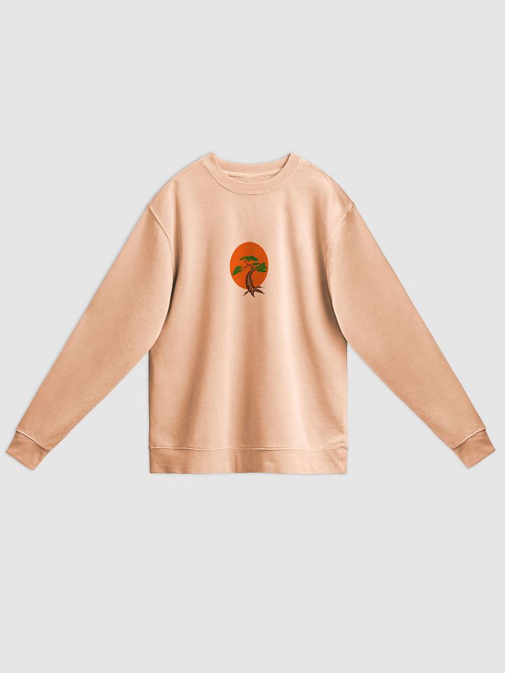 Vintage Vibes Unisex Pigment Dyed Sweatshirt product image (1)