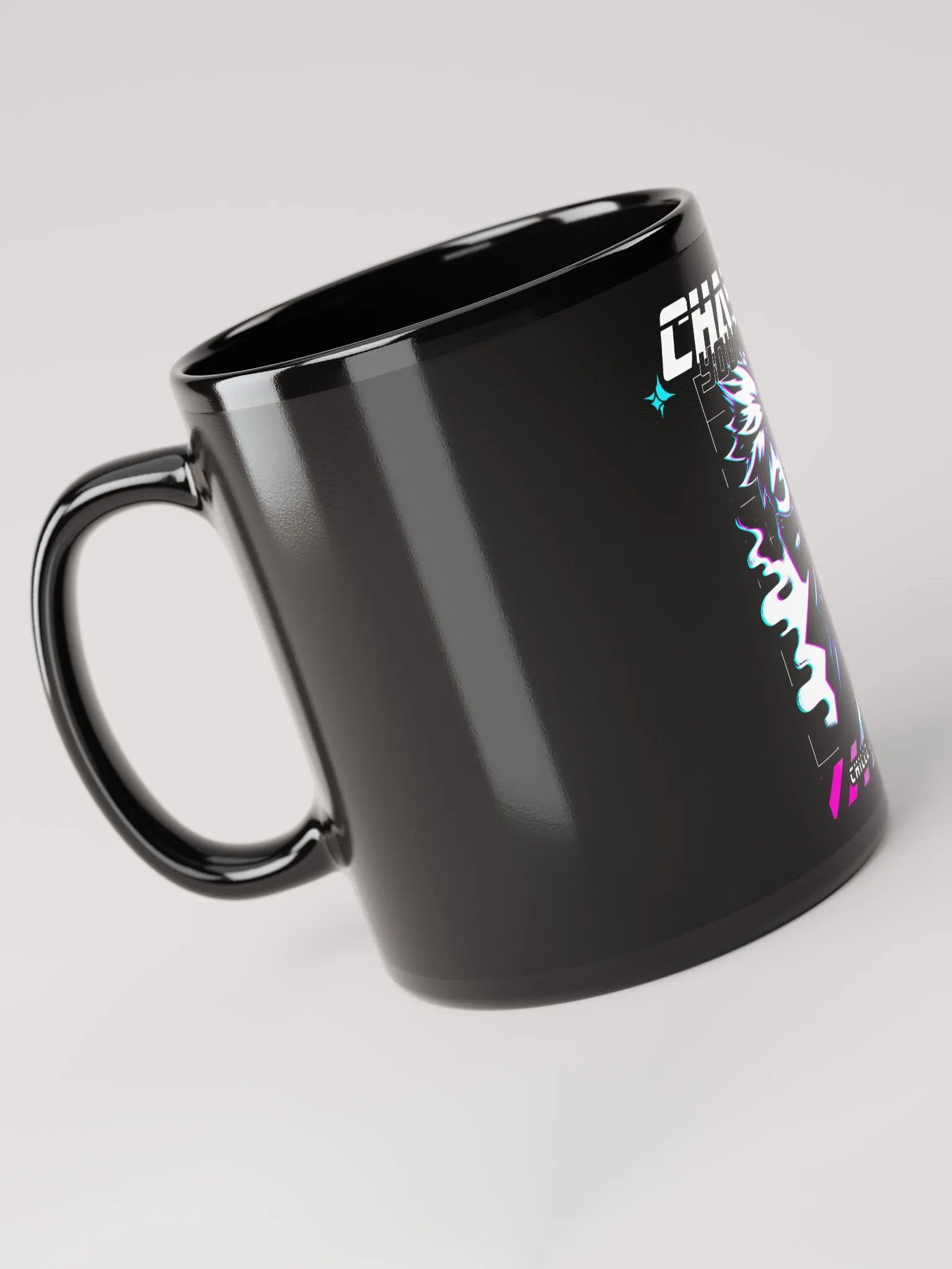 Chase Your Dreams Black Glossy Mug product image (5)