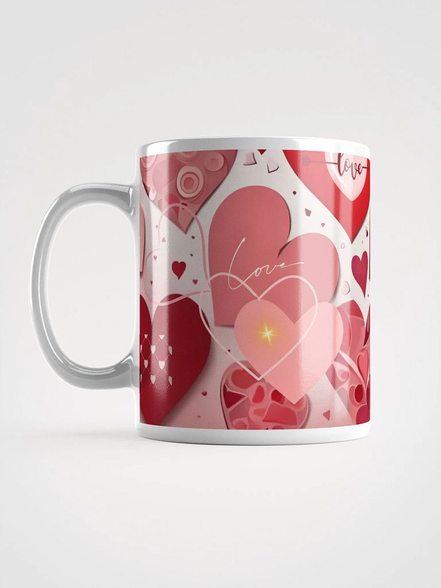 White Glossy Mug Gift for Valentine's Day 11oz, 15oz product image (11)