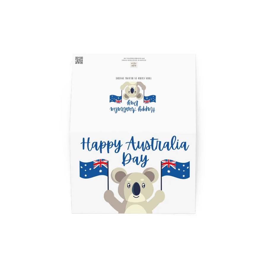 Koala Australia Day Greeting Card product image (3)