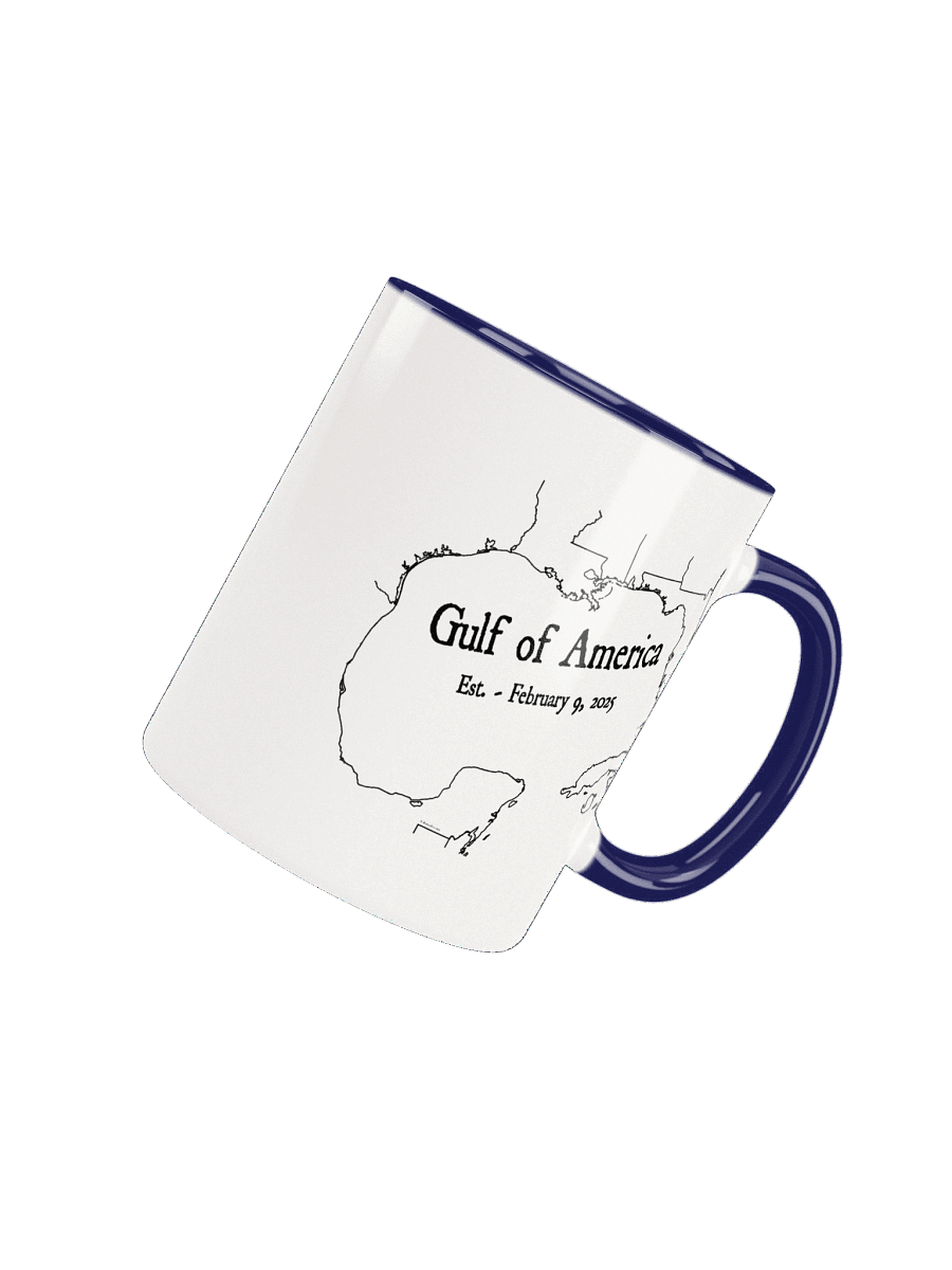 Two-tone Ceramic Mug-Gulf Of America-B product image (52)