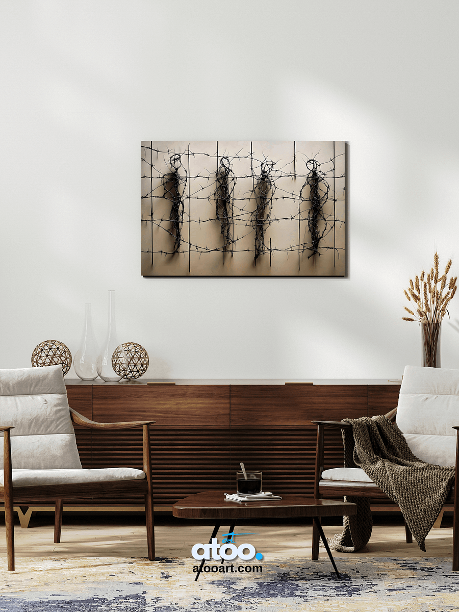 Be Free to Yourself | Don't Follow the Chain | Canvas Painting product image (7)