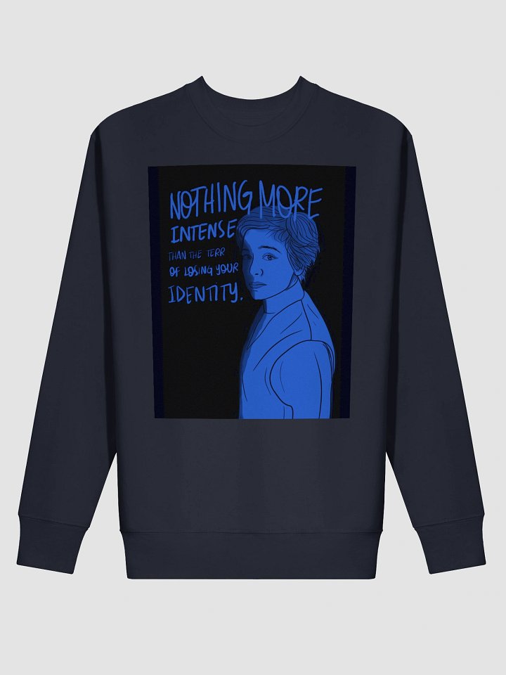 Identity Crisis Blue Illustration Premium Sweatshirt product image (20)
