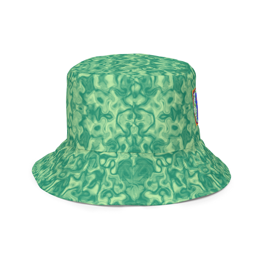 Liquid Blue Green Seas Reversible All-Over Print Bucket Hat product image (7)