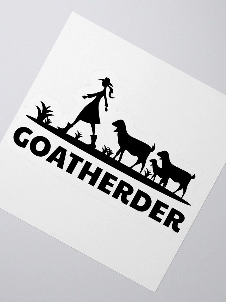 Goatherder KISS Cut Stickers product image (1)