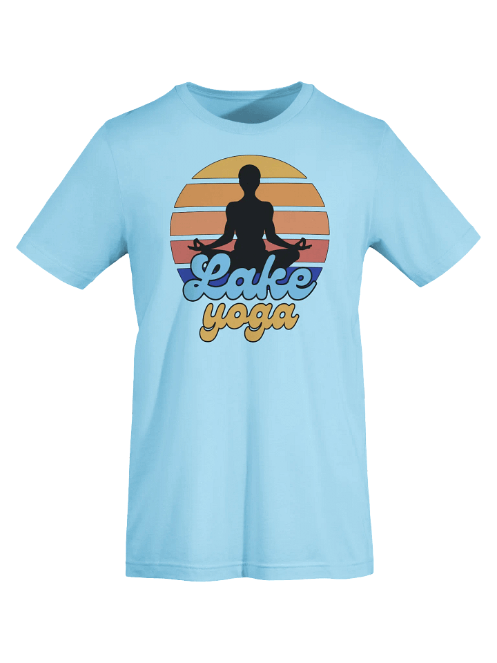 Lake Yoga Retro Sunset T-Shirt product image (1)