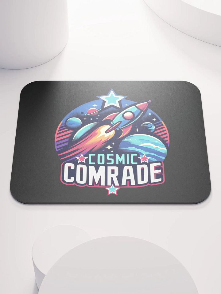 Cosmic Comrade Mouse Pad Small 8.7