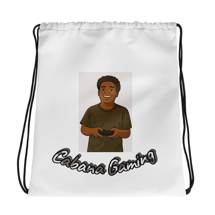 Smile & Play All-Over Drawstring Bag product image (1)