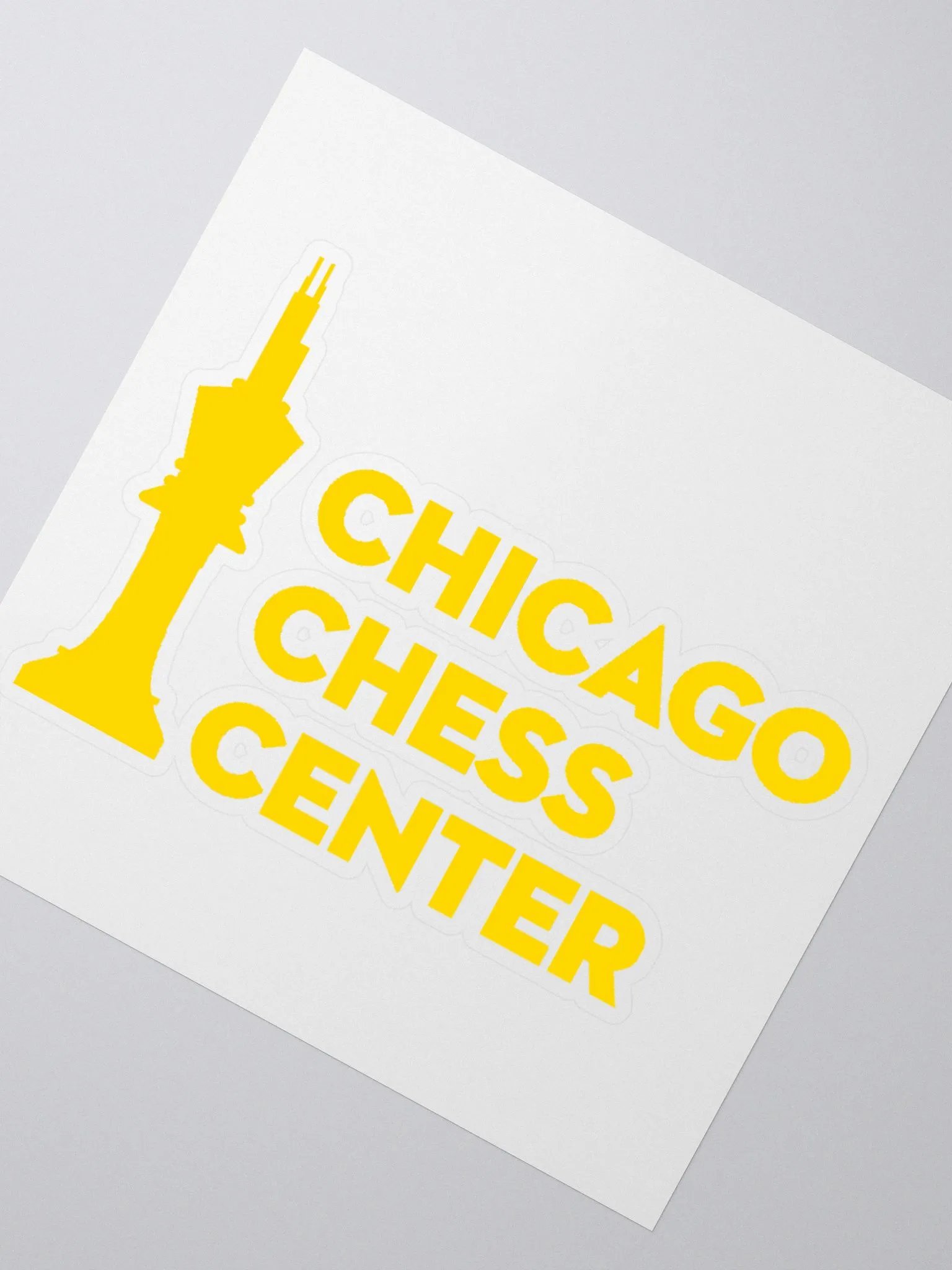 Yellow CCC Sticker product image (2)