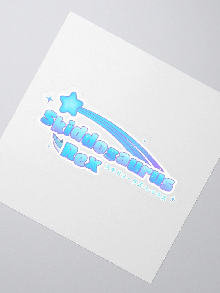 Skiddosaurus Rex Logo Sticker product image (2)