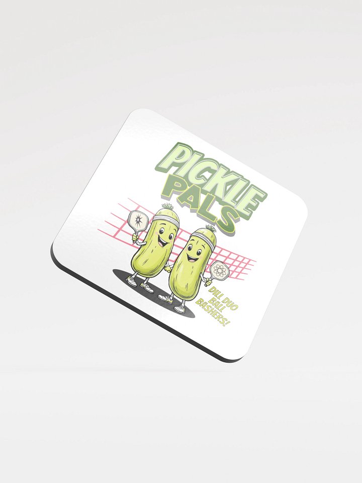 Pickleball Pals Dill Duo Ball Bashers Coasters product image (2)