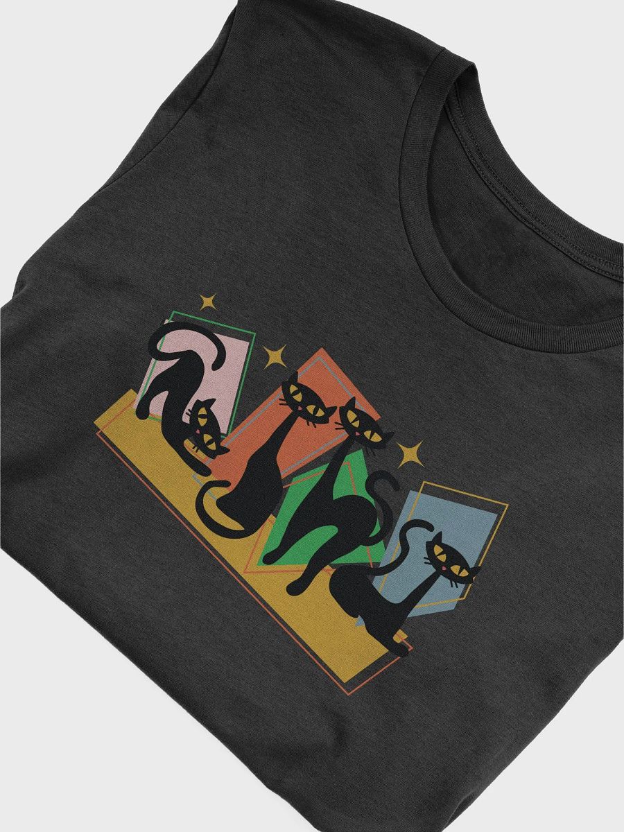 Retro Mid-Century Modern Atomic Cats 50s 60s Style T-Shirt product image (5)