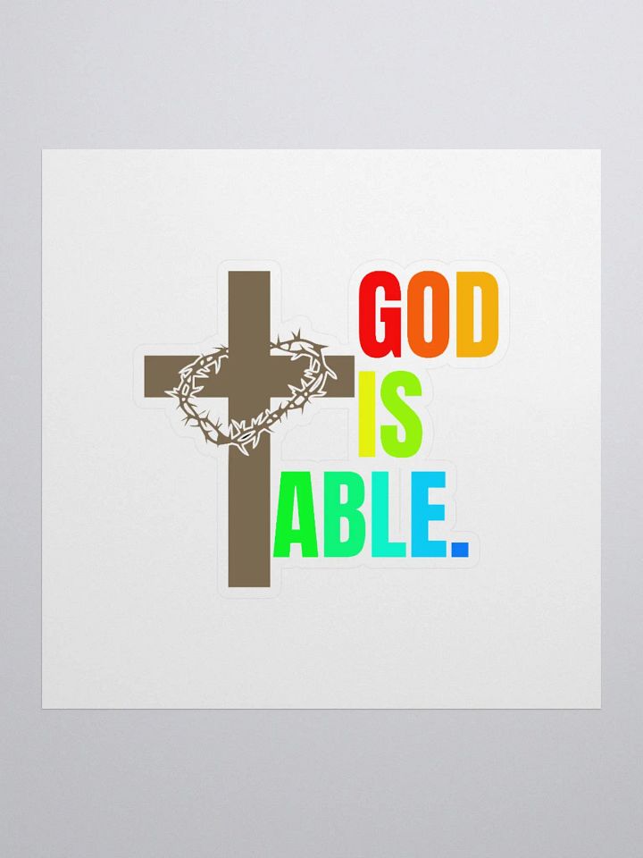 GOD IS ABLE. product image (2)