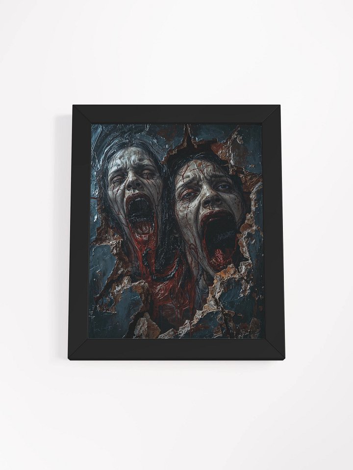 Wall of Wails Framed Print product image (1)