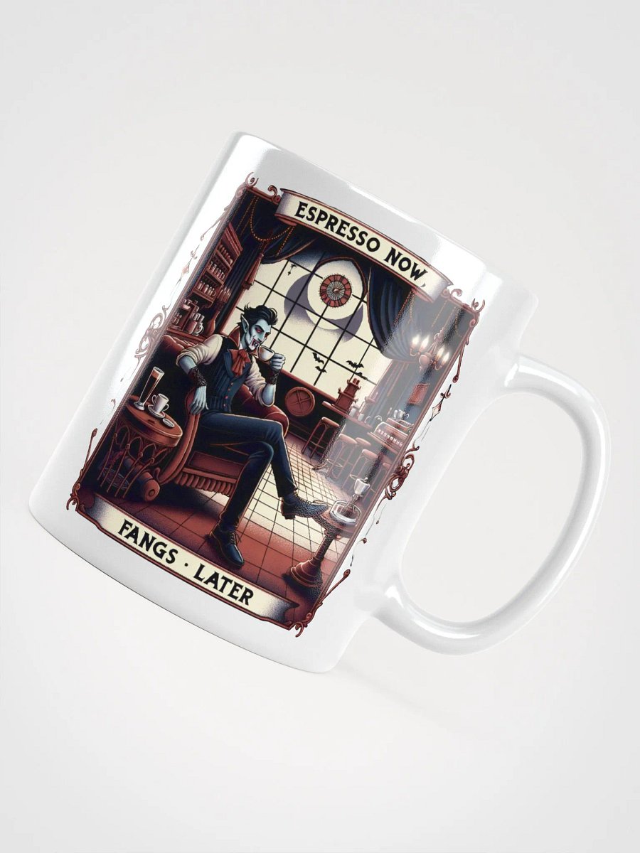 Espresso Now, Fangs Later- White Mug product image (5)