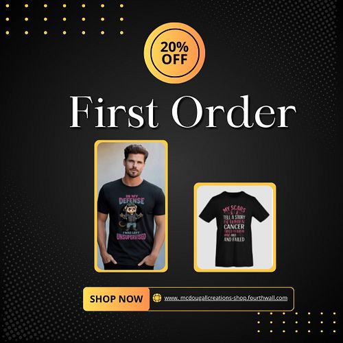 🎉 Get 20% OFF your FIRST ORDER! 🎉
Fresh, bold, and unapologetically YOU — our tees make a statement and spark a smile. 😎✨
Whe...