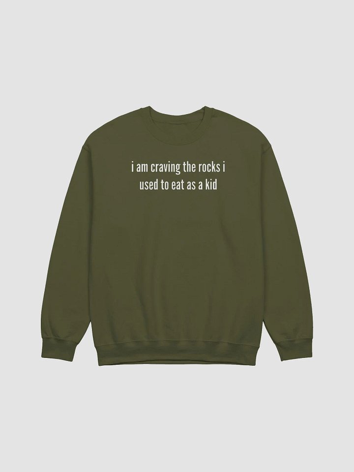 I am craving the rocks I used to eat classic sweatshirt product image (2)