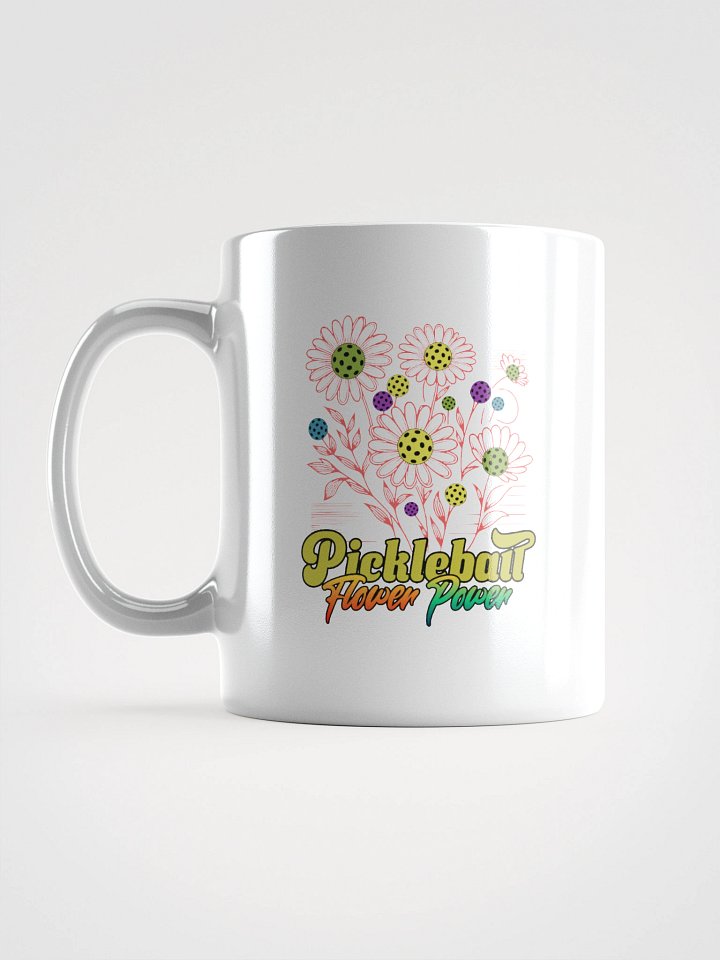 Pickleball Flower Power Mug product image (1)