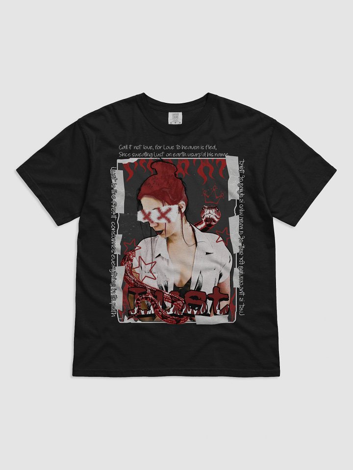 Tempted by Lust Graphic Tee (red) product image (1)