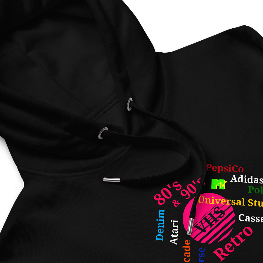 Retro Nostalgia VHS Circle Premium Hoodie product image (8)
