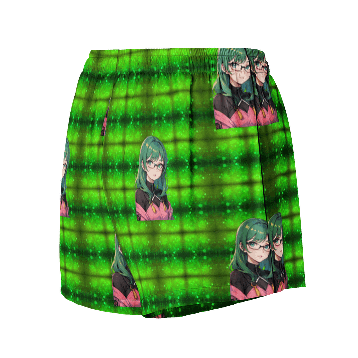 (Green WAIFU) K Women's Pajama Shorts product image (2)