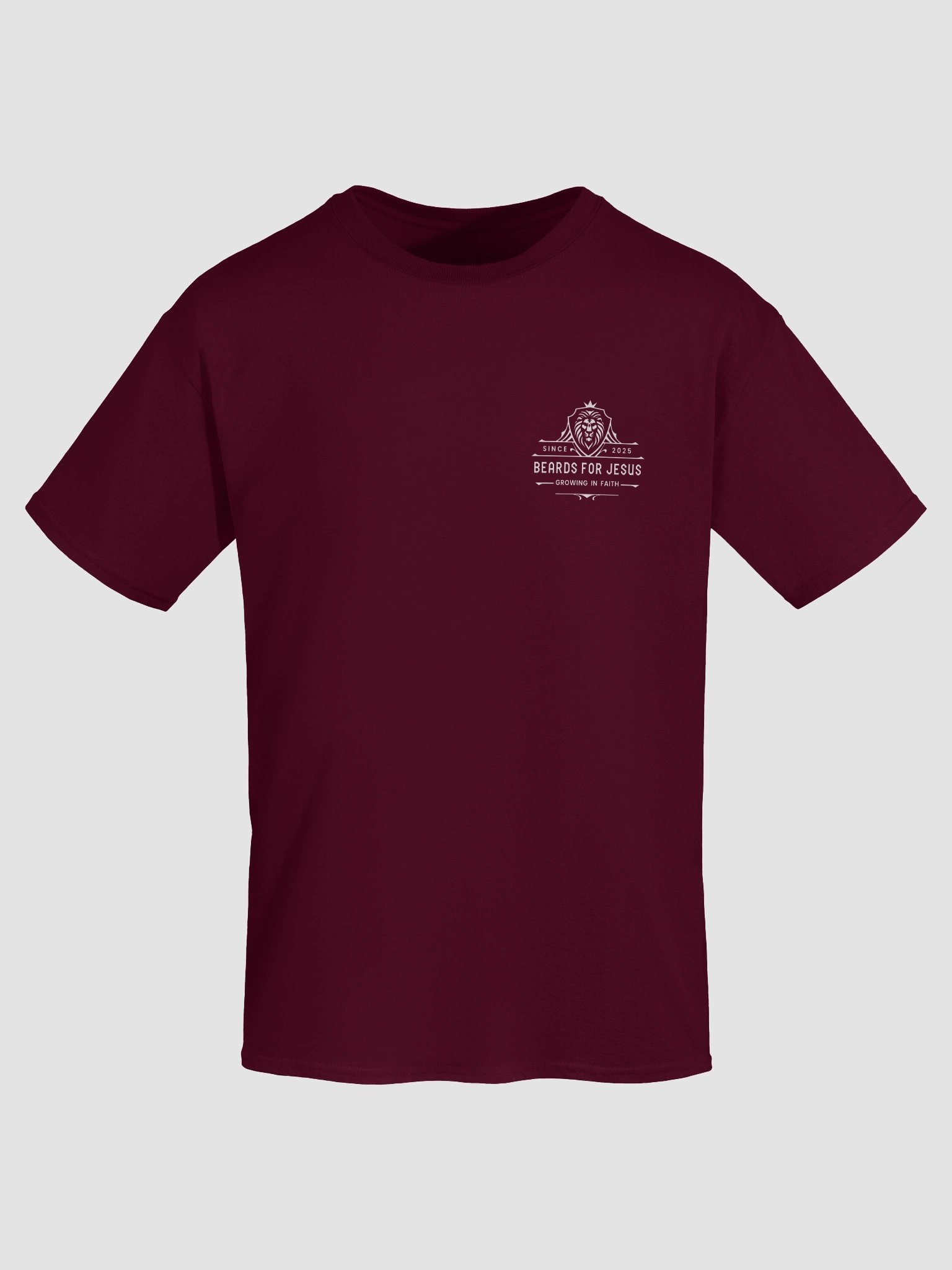 Beards for Jesus - Iron Sharpens Iron - White Logo product image (7)