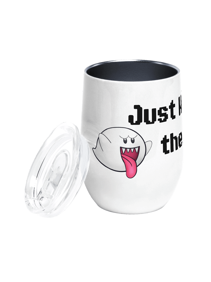 Just Here for the Boos Stainless Steel Wine Tumbler product image (2)
