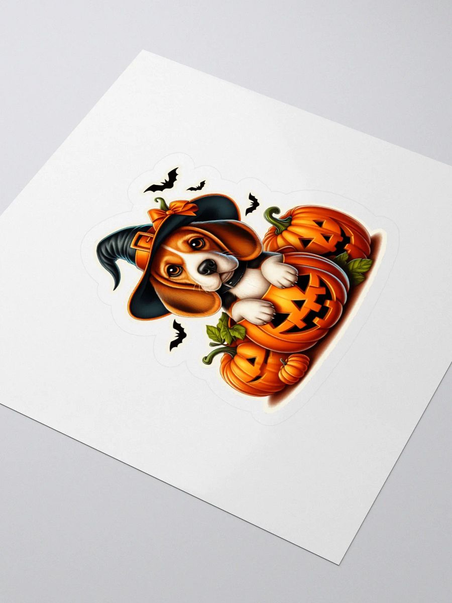 Halloween Pumpkin Beagle - Sticker product image (3)