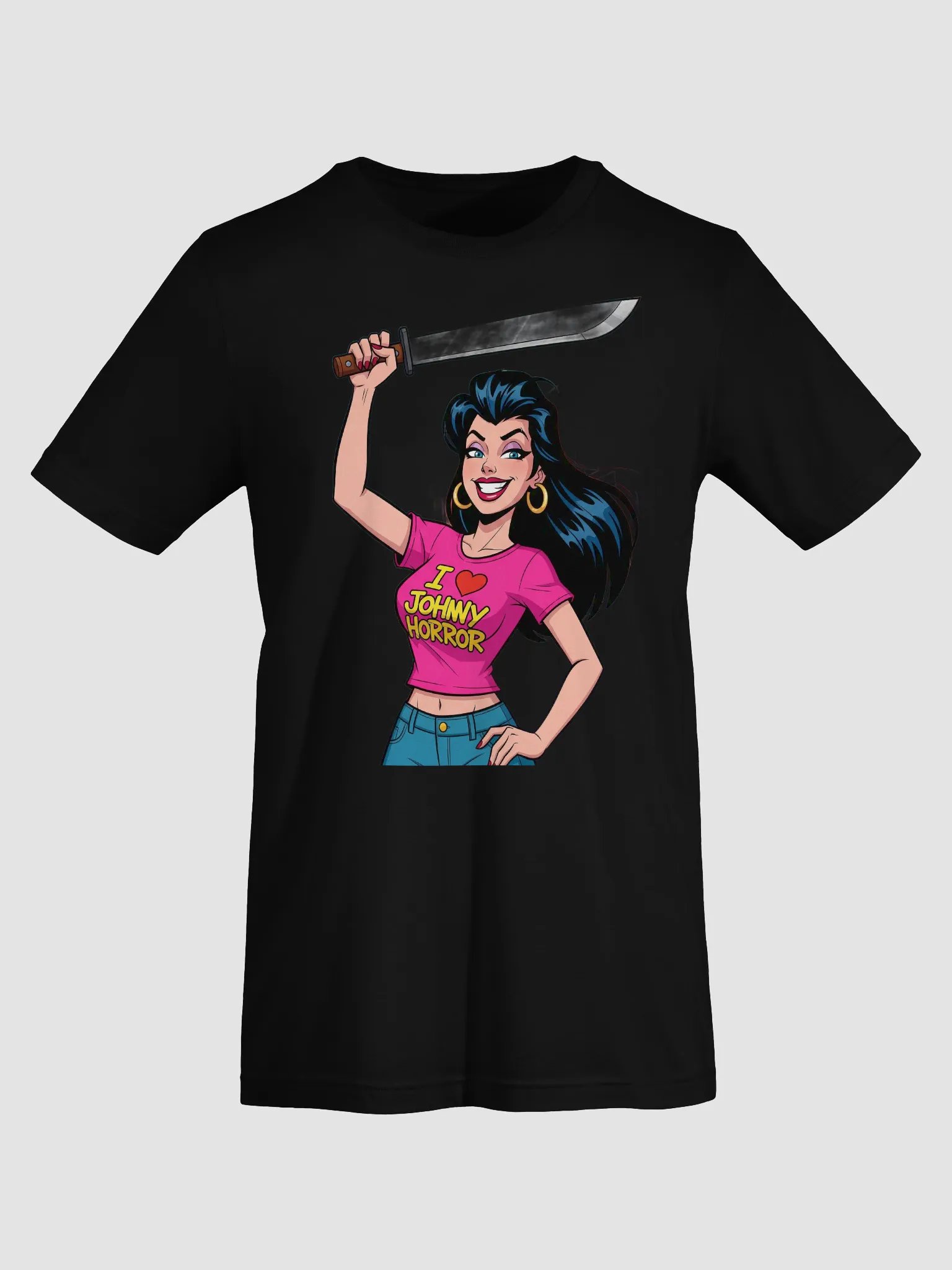 I ♥️ Johnny Horror Machete Tee product image (75)