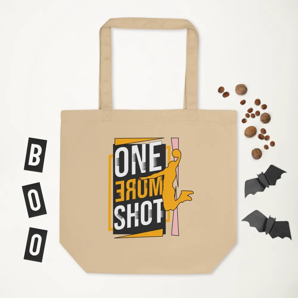 One More Shot Basketball Male Airborne Hoops Eco Tote product image (5)