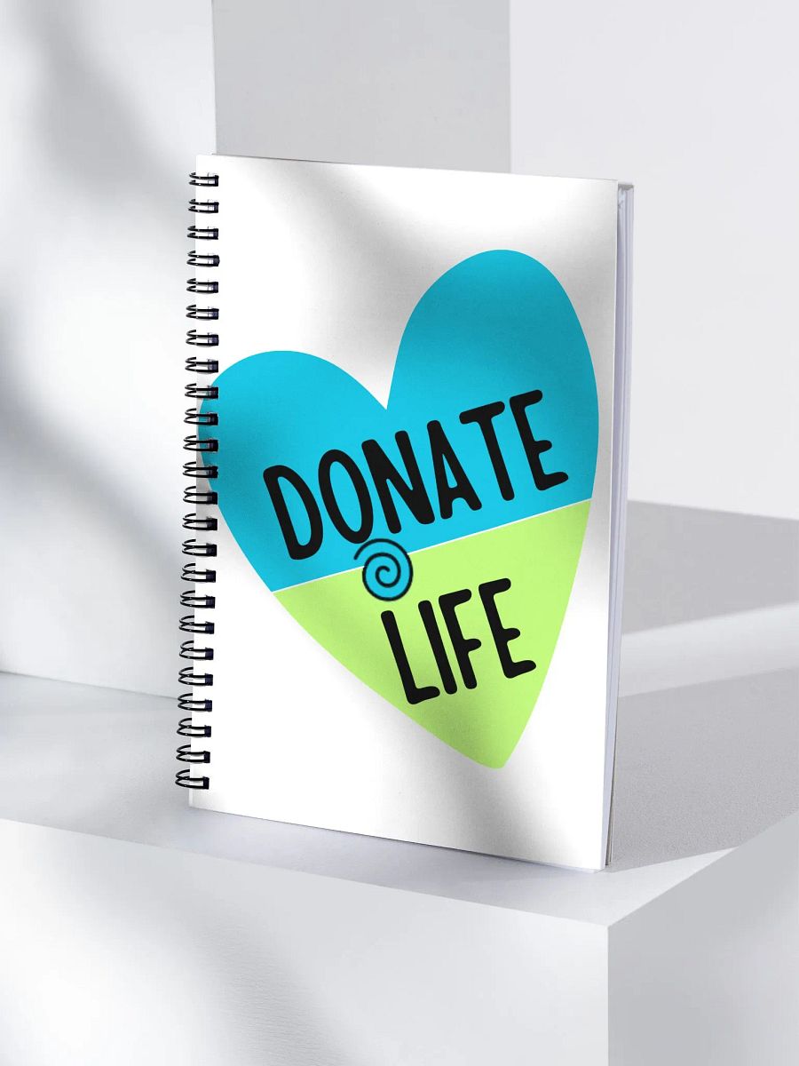 Donate Life Notebook Large Logo product image (4)