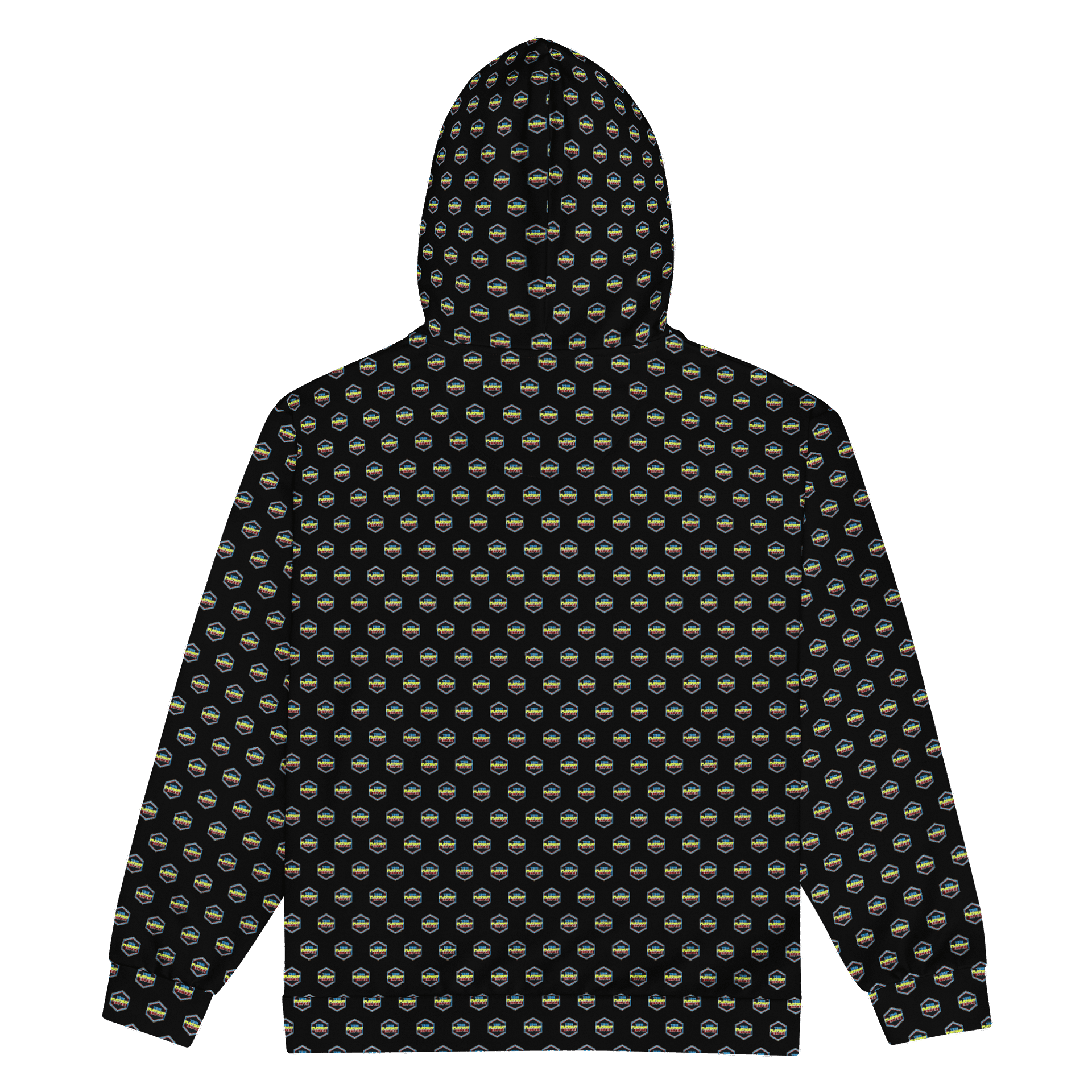 TFOT All-Over Lemon Hex Black Zip Jacket product image (2)