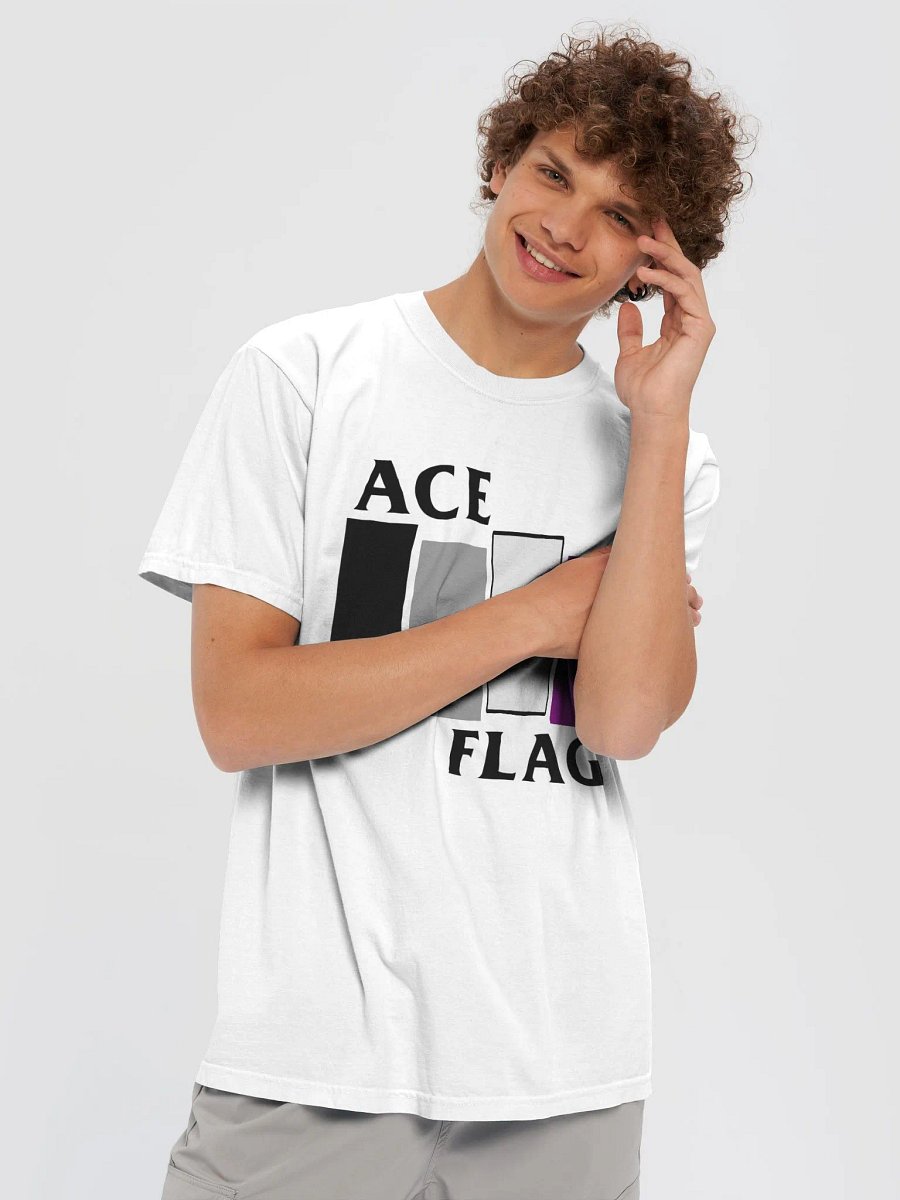 Black Flag Asexual Pride Parody TShirt product image (5)