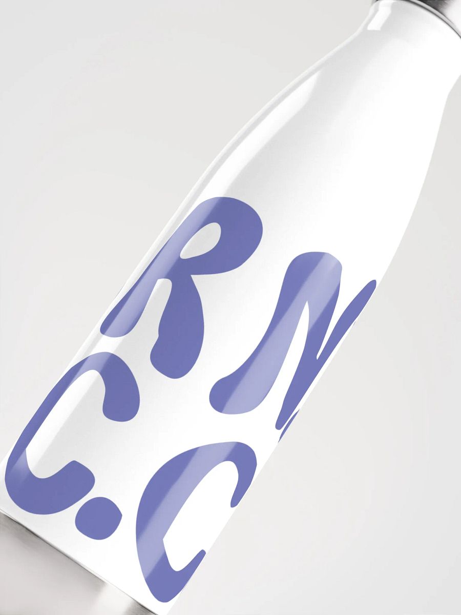BRN.2C.C.™ | Stainless Bottle | Slate Blue on White 💧 product image (5)