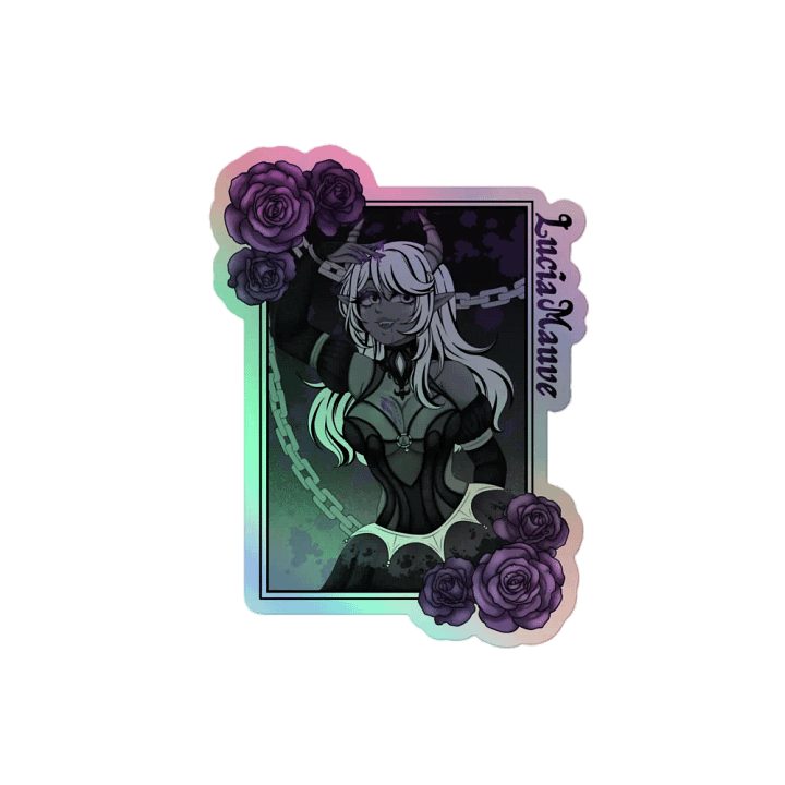 Waifu Cup Holo Sticker! product image (2)