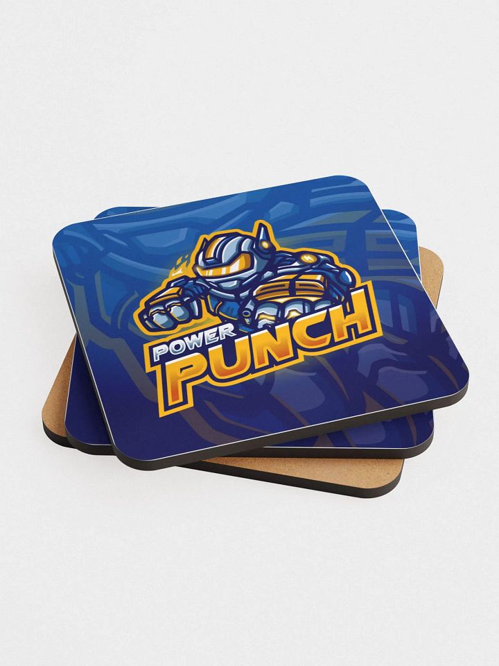 Logo Coaster - With Background product image (2)