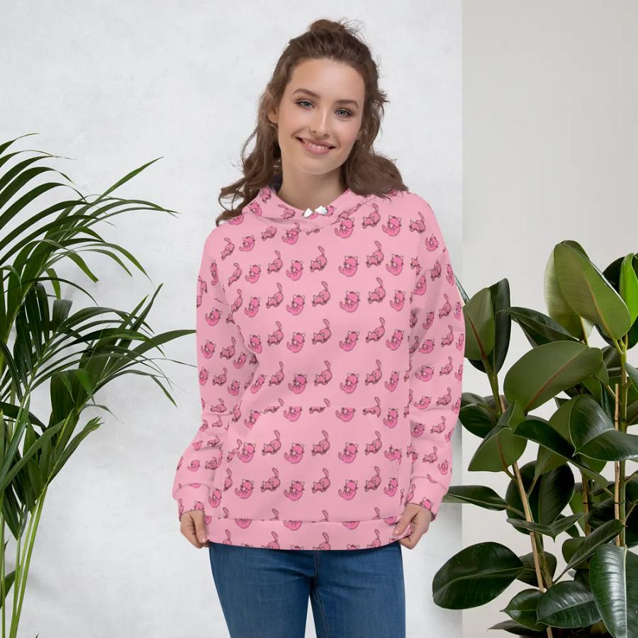 Whimsical Cat Hoodie product image (1)